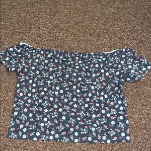Floral Off the Shoulder Top